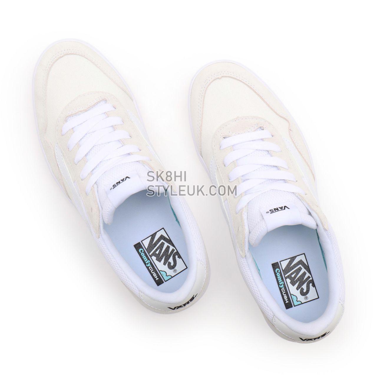 Vans Staple Cruze Too ComfyCush White Classic Mens Womens - (Staple) true white/true white VN0A5KR5OIJ Shoes