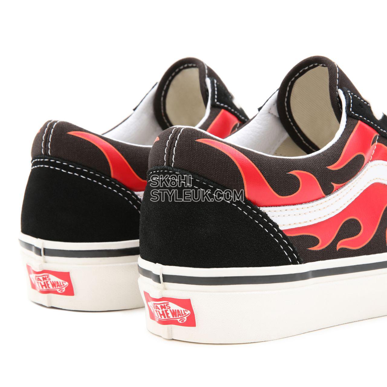 Vans Anaheim Factory Old Skool 36 DX Black Classic Mens Womens - (Anaheim Factory) Epic Flame/Black/True White VN0A54F3423 Shoes