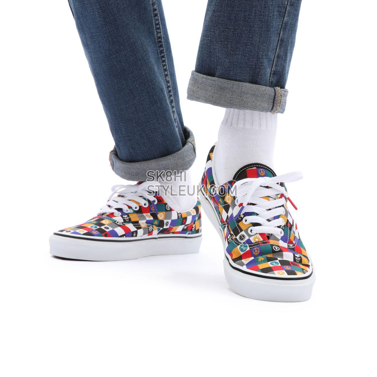 Vans Doodle Era Multicolour Classic Mens Womens - (Doodle) Multi/White VN0A5EFNAB5 Shoes