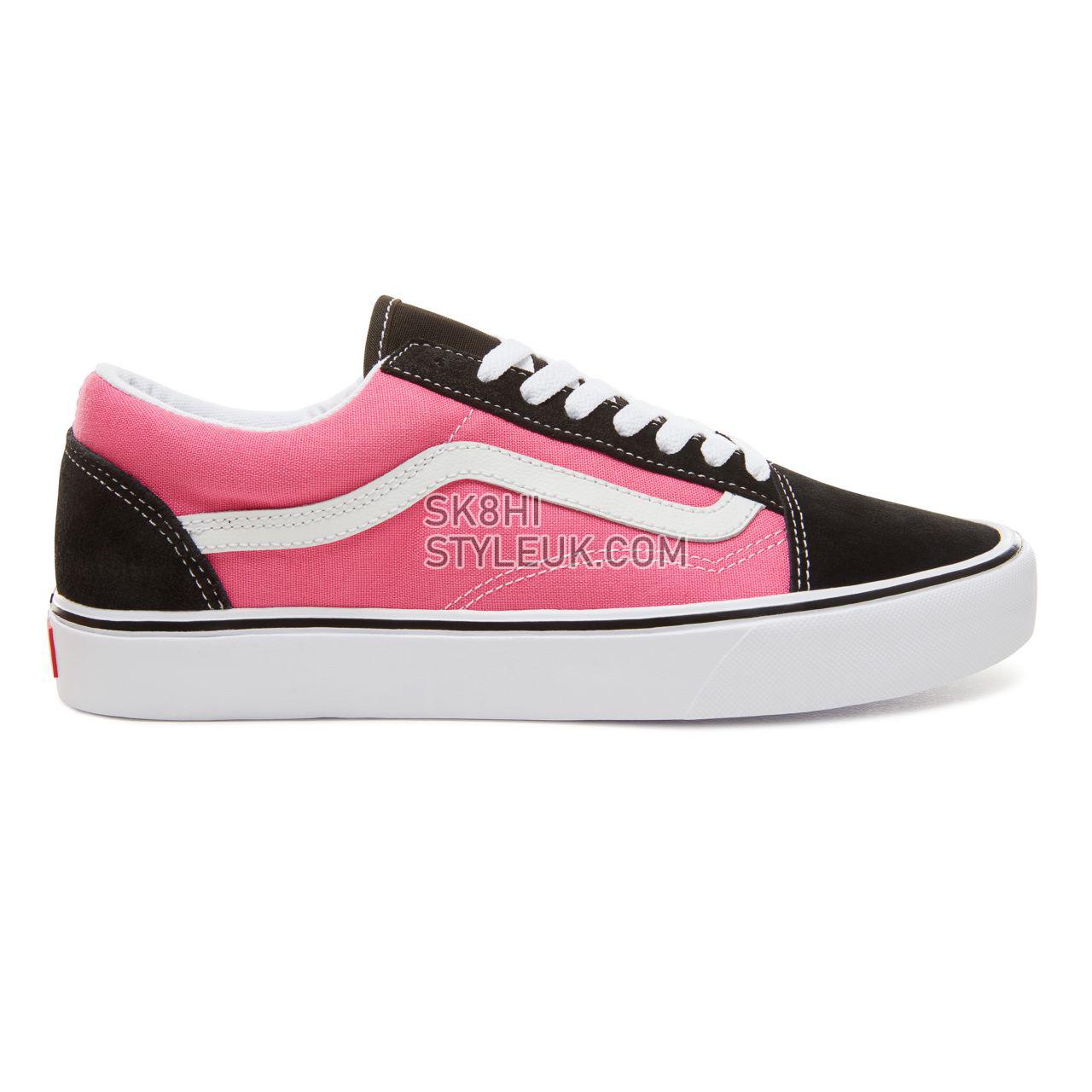 Vans Suede 2-Tone Old Skool Lite Classic Mens Womens - (2Tone) Black/Magenta VA2Z5WUB0 Shoes