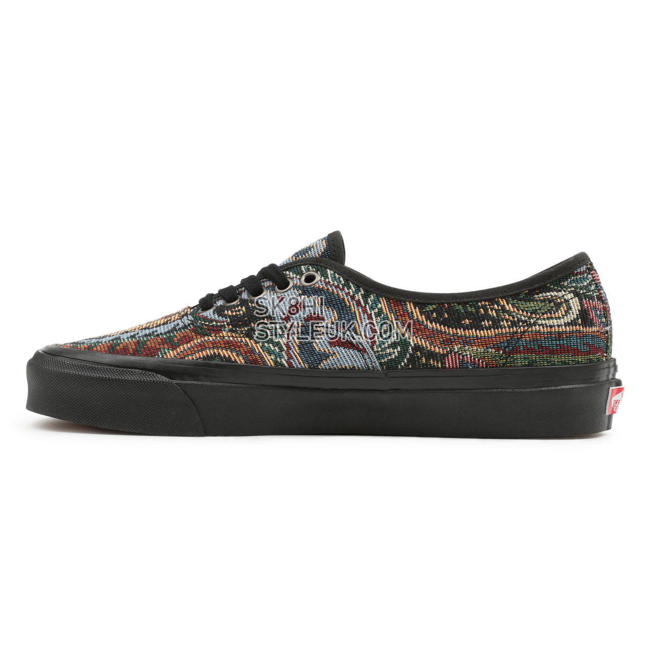 Vans Tapestry Authentic 44 DX Multicolour Classic Mens Womens - (Tapestry) Multi 2/Blue VN0A38ENAB8 Shoes