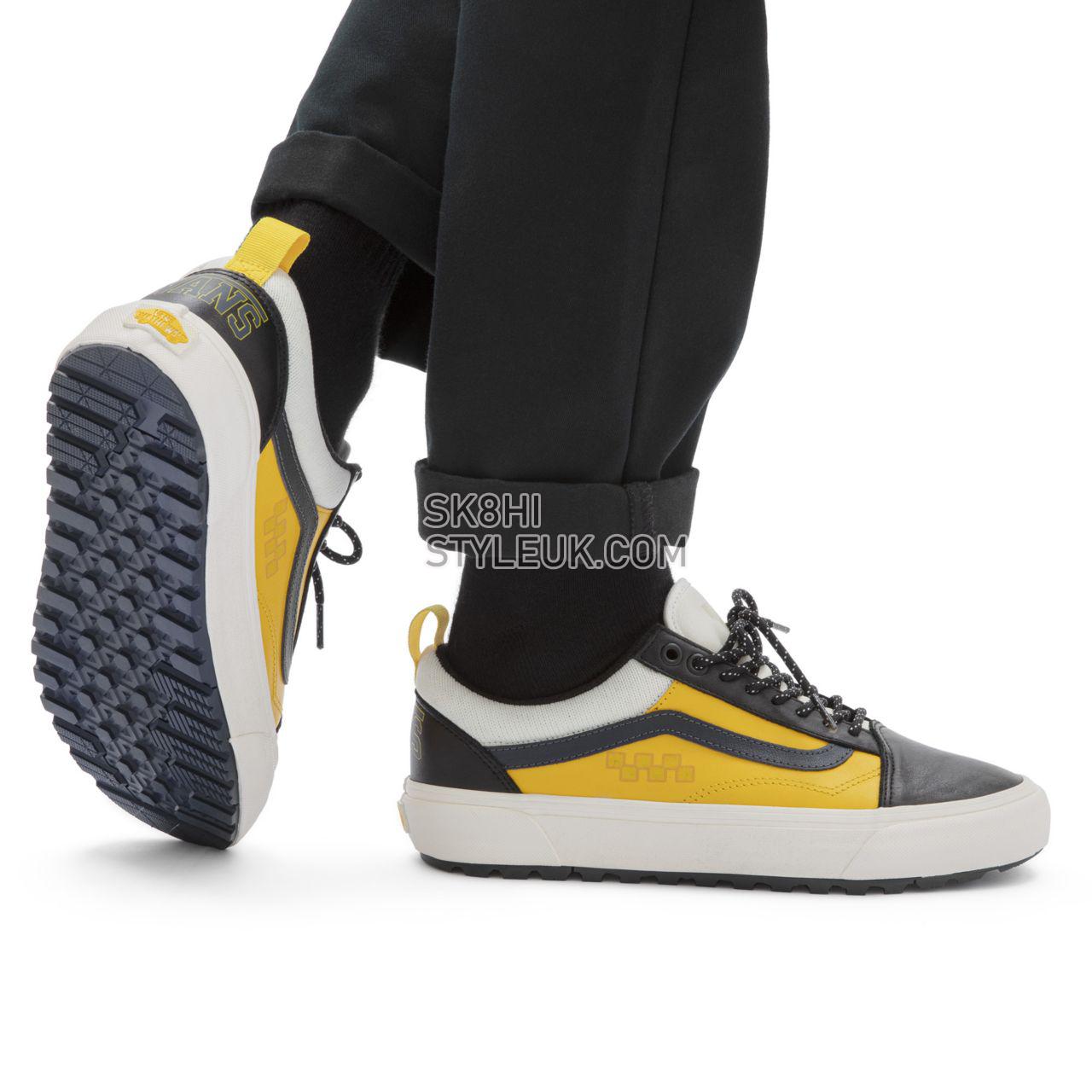 Vans Varsity Old Skool MTE-1 Yellow Classic Mens Womens - (Varsity) Varsity Black/Spectra Yellow VN0A5I1297S Shoes