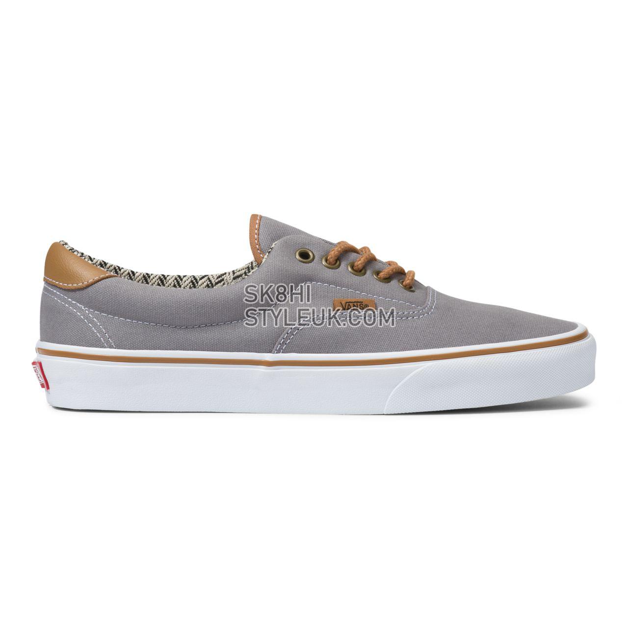 Vans C&L Era 59 Grey Classic Mens Womens - (C&L) frost gray/chevron VN0A34589MC Shoes