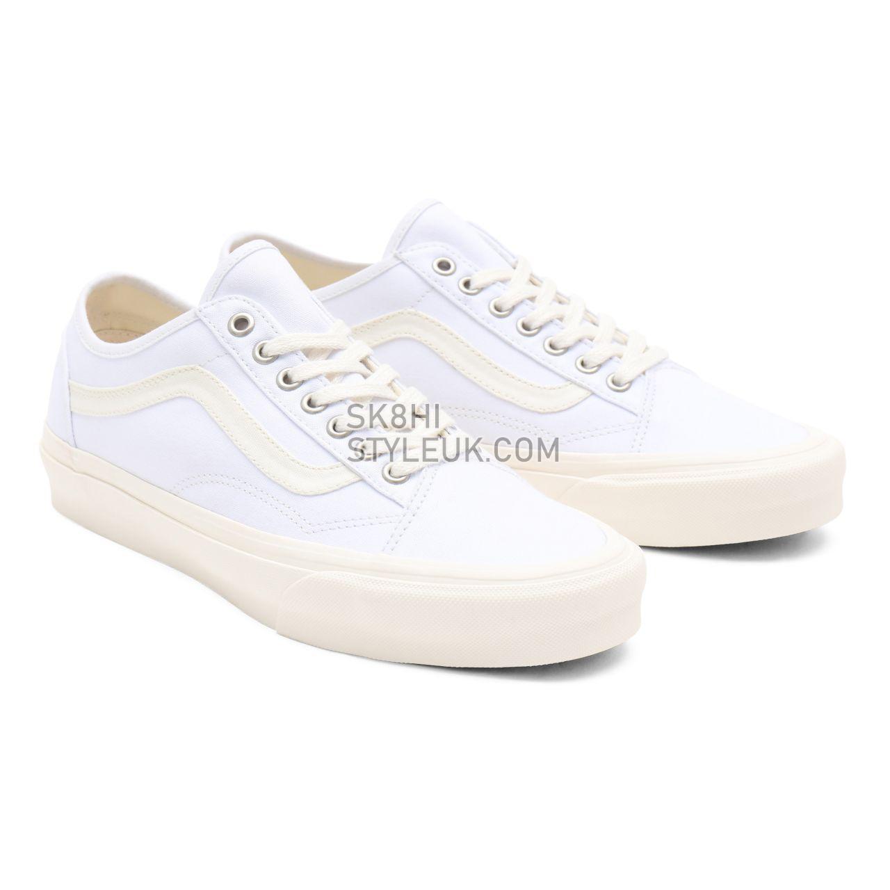 Vans Eco Theory Old Skool Tapered White Classic Mens Womens - (Eco Theory) white/natural VN0A54F49FQ Shoes