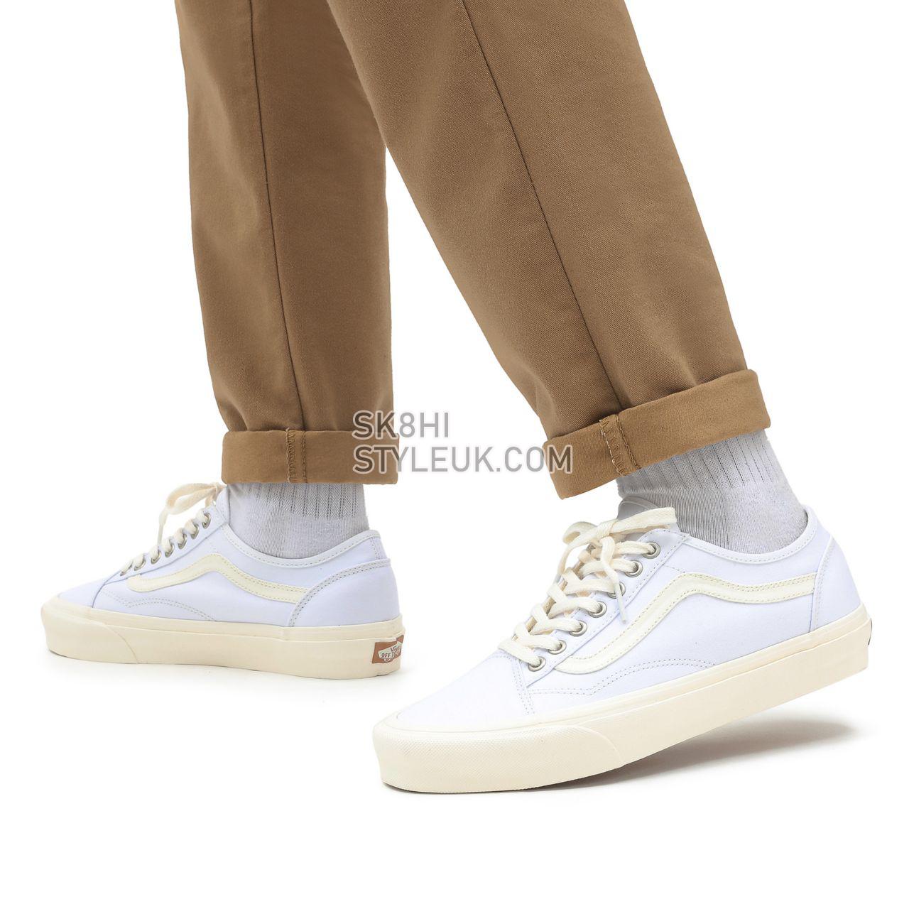 Vans Eco Theory Old Skool Tapered White Classic Mens Womens - (Eco Theory) white/natural VN0A54F49FQ Shoes