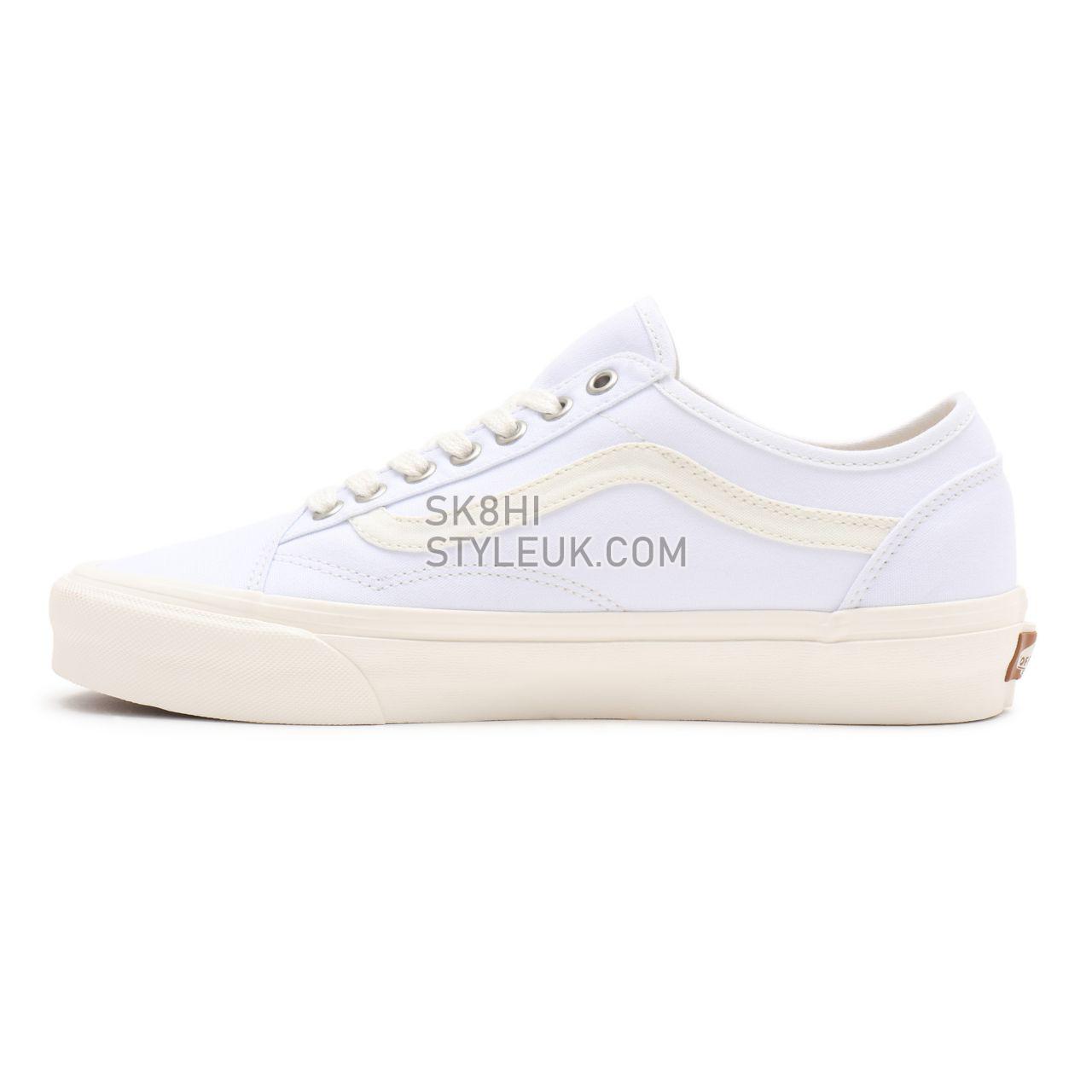 Vans Eco Theory Old Skool Tapered White Classic Mens Womens - (Eco Theory) white/natural VN0A54F49FQ Shoes