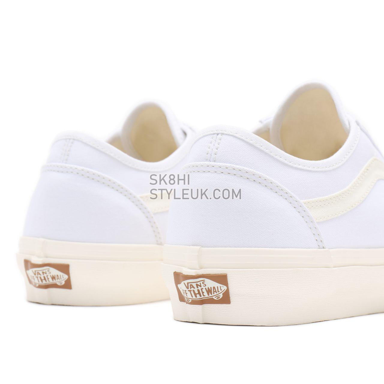 Vans Eco Theory Old Skool Tapered White Classic Mens Womens - (Eco Theory) white/natural VN0A54F49FQ Shoes