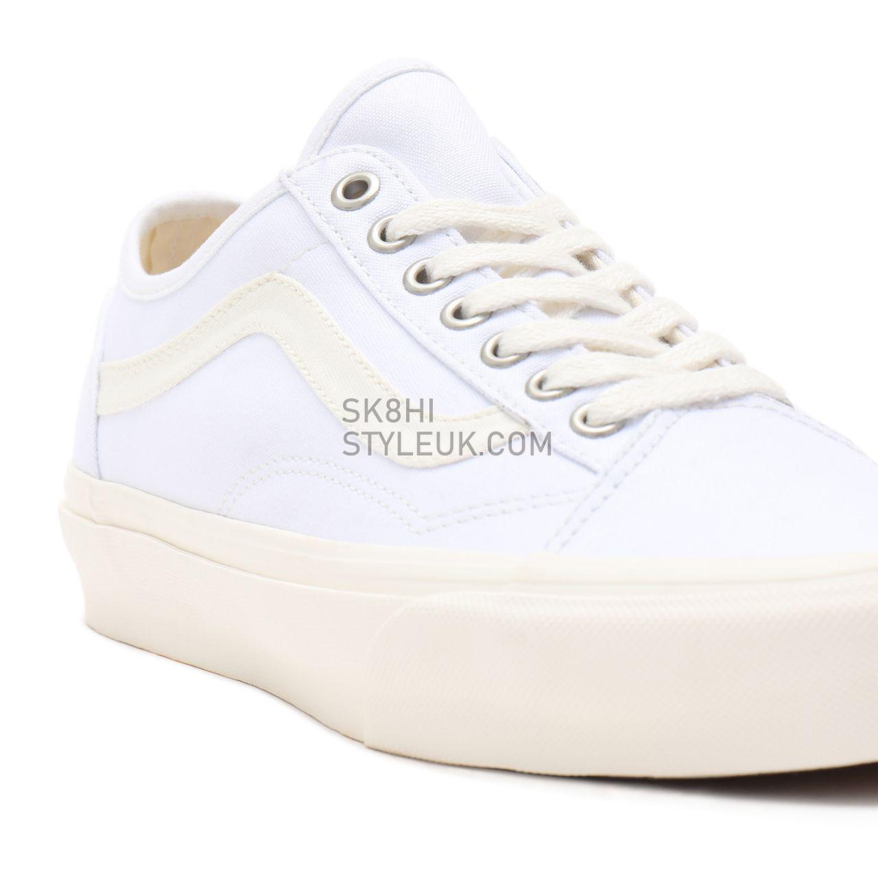 Vans Eco Theory Old Skool Tapered White Classic Mens Womens - (Eco Theory) white/natural VN0A54F49FQ Shoes