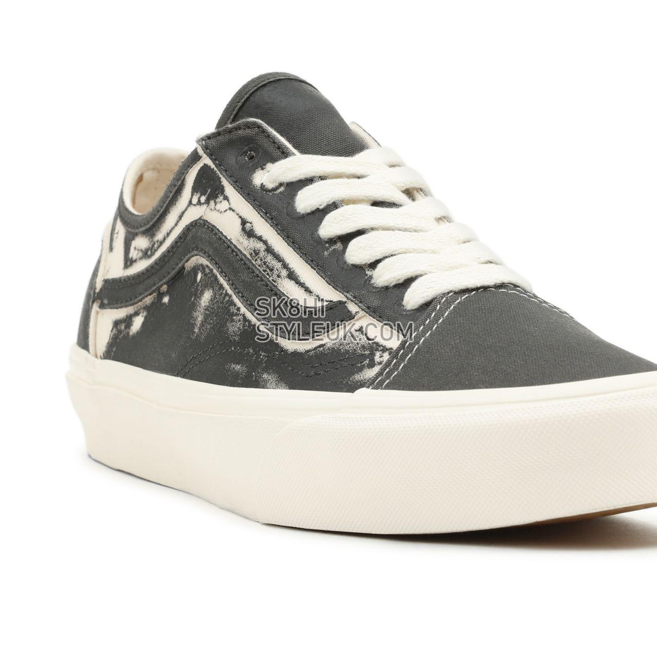 Vans Eco Theory Old Skool Tapered Grey Classic Mens Womens - (Eco Theory) Asphalt/Natural VN0A54F48CO Shoes