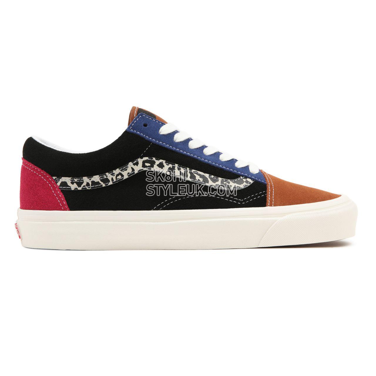 Vans Anaheim Factory Old Skool 36 DX Multicolour Classic Mens Womens - (Anaheim Factory) Animal Mix/Black VN0A54F396M Shoes