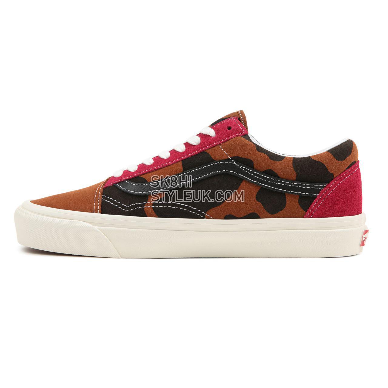 Vans Anaheim Factory Old Skool 36 DX Multicolour Classic Mens Womens - (Anaheim Factory) Animal Mix/Black VN0A54F396M Shoes