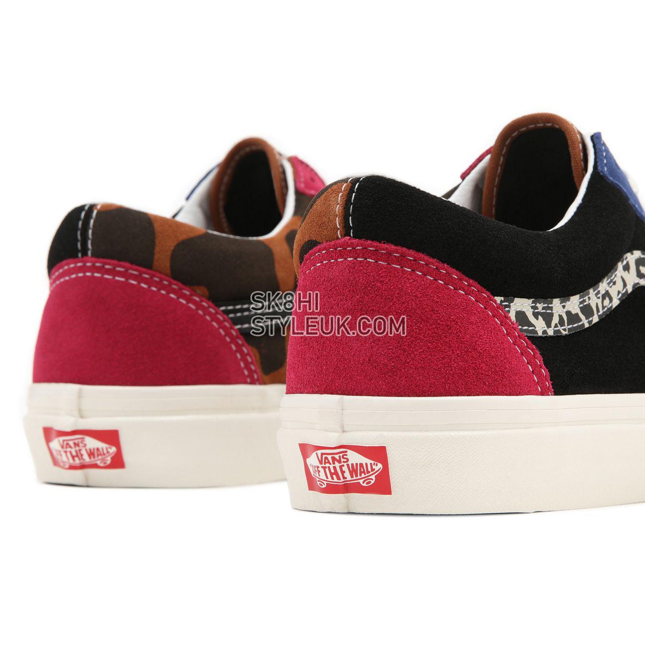 Vans Anaheim Factory Old Skool 36 DX Multicolour Classic Mens Womens - (Anaheim Factory) Animal Mix/Black VN0A54F396M Shoes