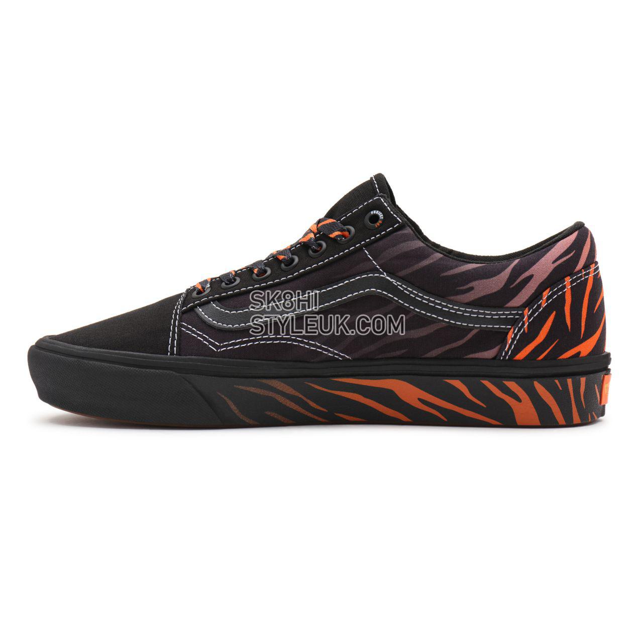 Vans x Project CAT ComfyCush Old Skool Black Classic Mens Womens - (Discovery) projectCAT/fade VN0A5DYC9KH Shoes