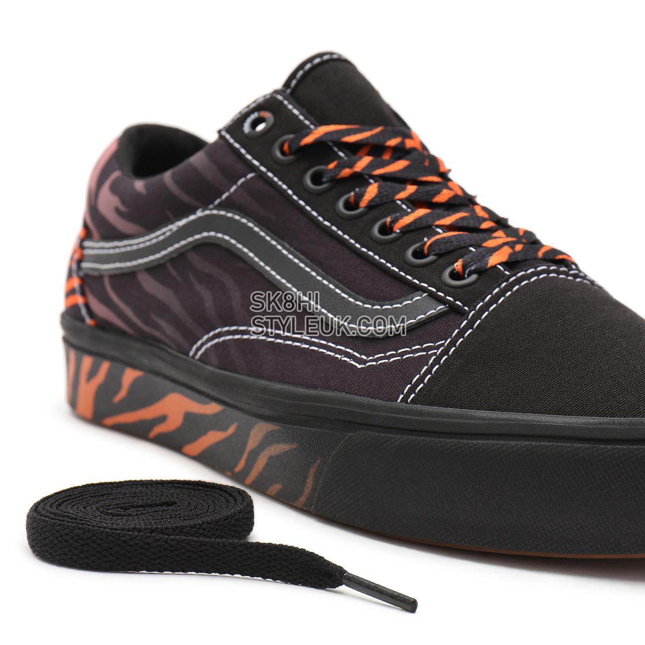 Vans x Project CAT ComfyCush Old Skool Black Classic Mens Womens - (Discovery) projectCAT/fade VN0A5DYC9KH Shoes