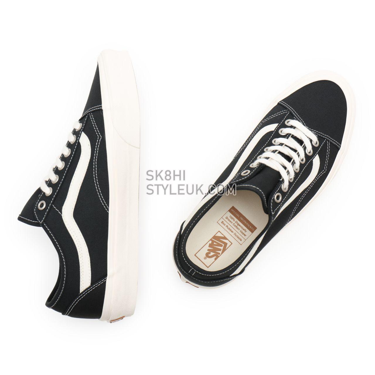 Vans Eco Theory Old Skool Tapered Black Classic Mens Womens - (Eco Theory) black/natural VN0A54F49FN Shoes