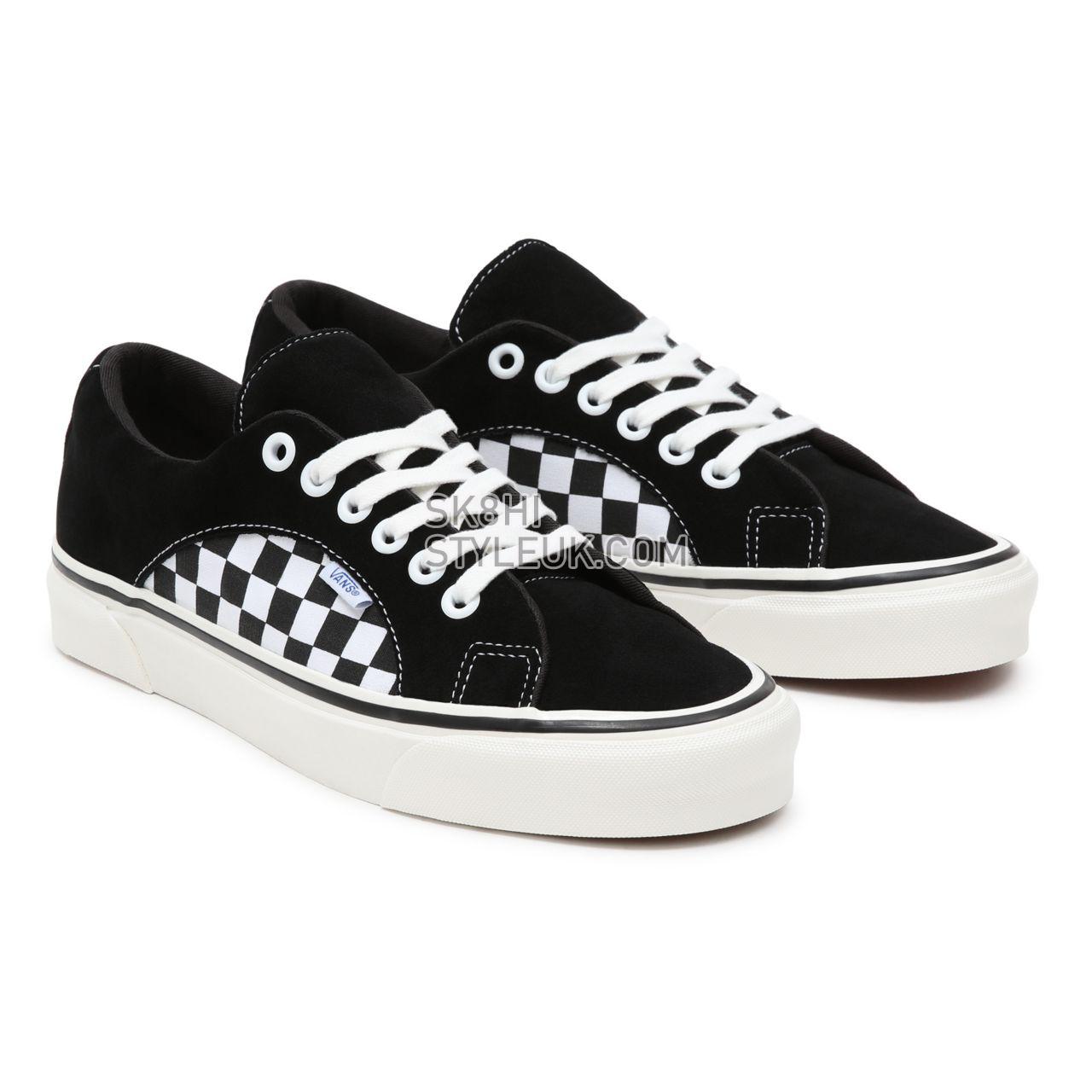 Vans Anaheim Factory Lampin 86 DX Black Classic Mens Womens - (Anaheim Factory) Checkerboard/Black/White VN0A5HZTPU1 Shoes