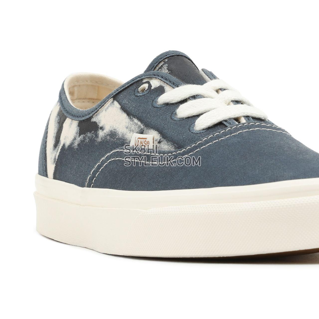 Vans Eco Theory Authentic Blue Classic Mens Womens - (Eco Theory) Dress Blues/Natural VN0A5KRD8CP Shoes