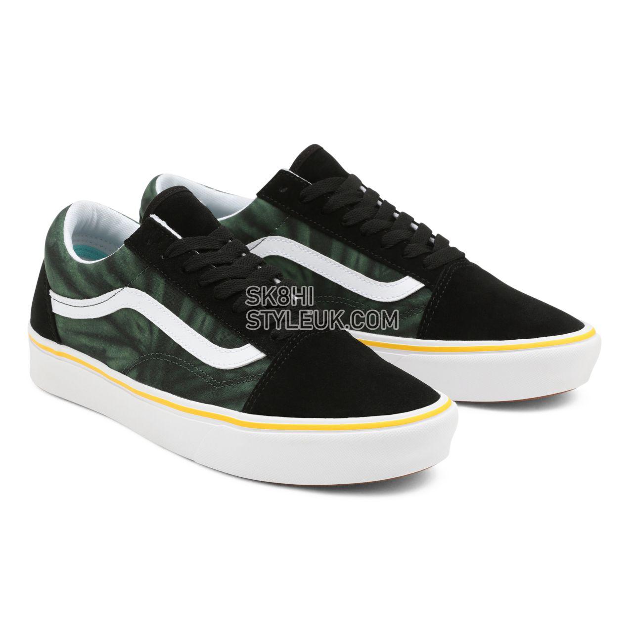 Vans Trip Outdoors ComfyCush Old Skool Black Classic Mens Womens - (Trip Outdoors) Black/Tie Dye VN0A5DYC8UH Shoes