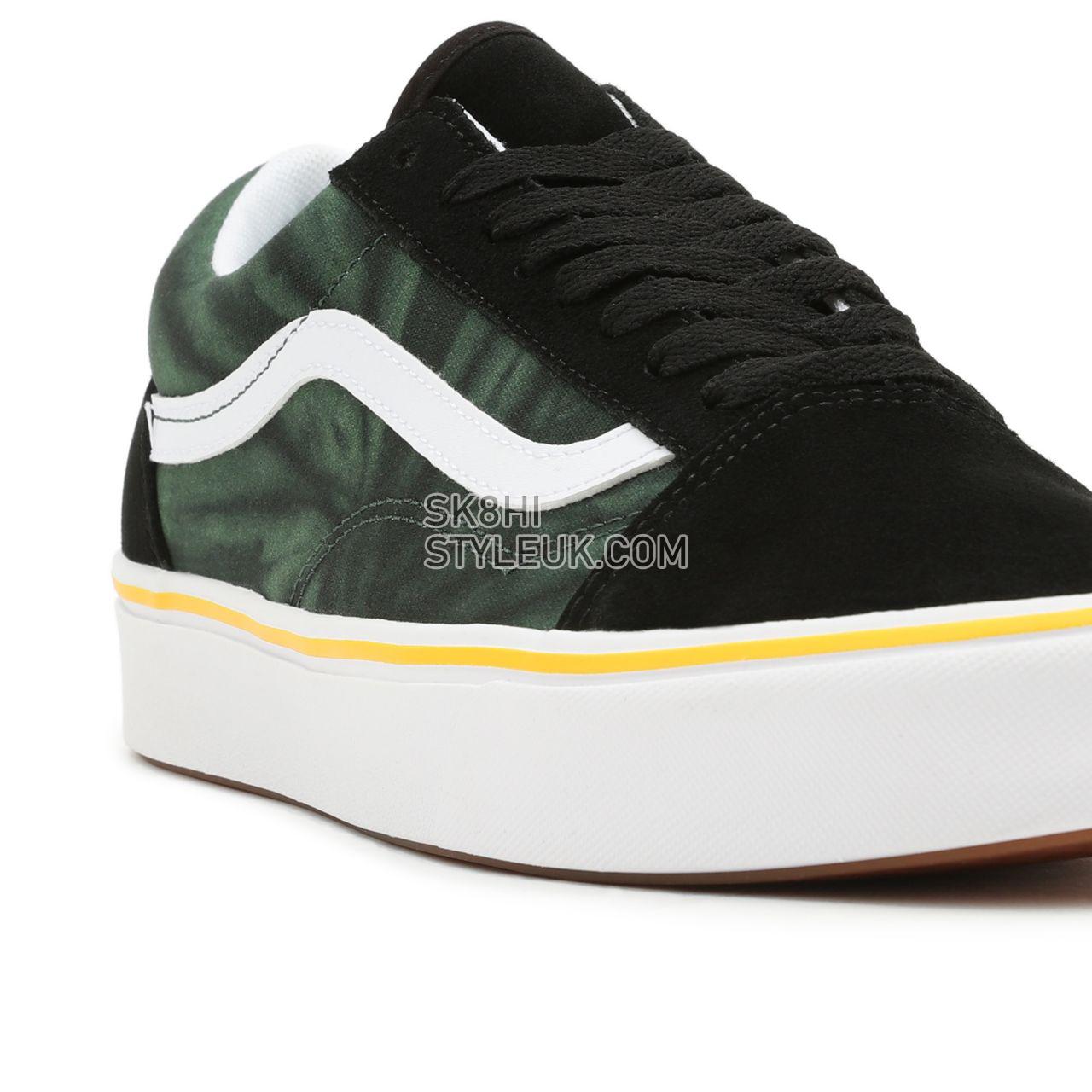 Vans Trip Outdoors ComfyCush Old Skool Black Classic Mens Womens - (Trip Outdoors) Black/Tie Dye VN0A5DYC8UH Shoes