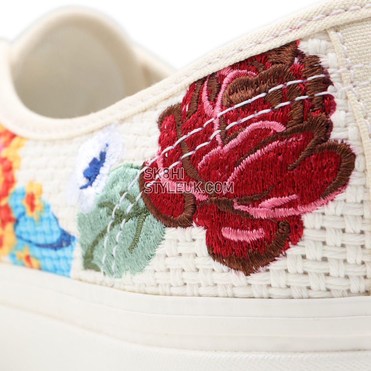 Vans Anaheim Factory Authentic 44 DX Multicolour Classic Mens Womens - (Anaheim Factory) needlepoint/floral VN0A54F29GM Shoes