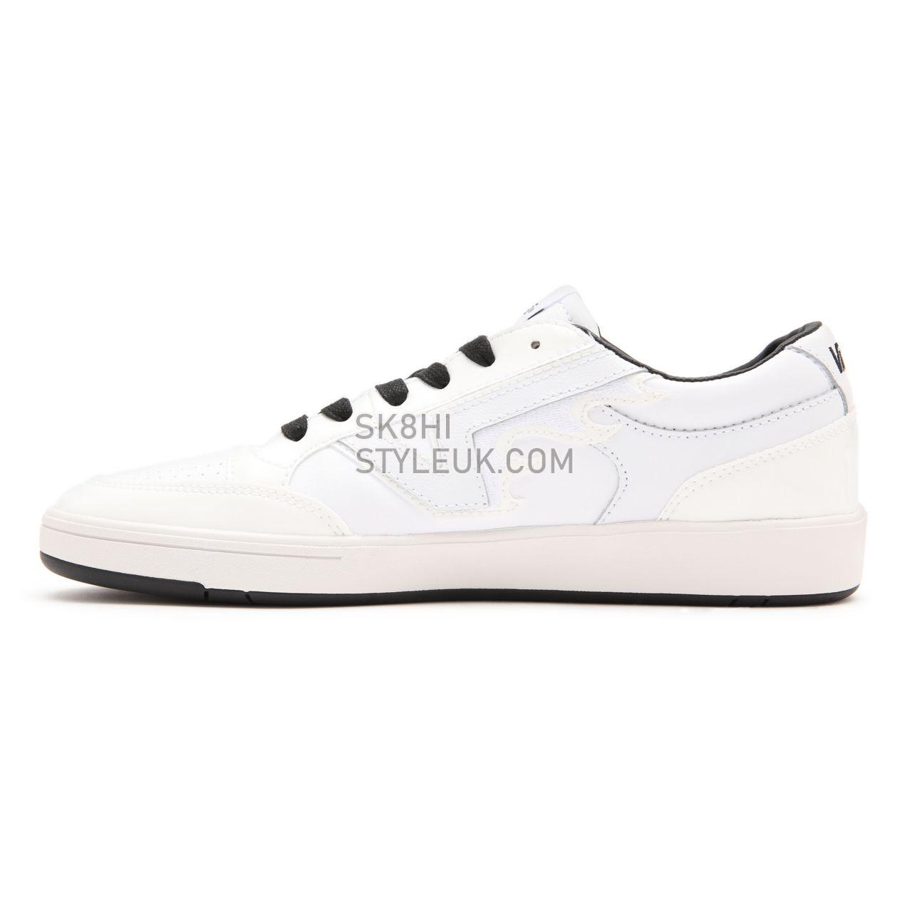 Vans Flamez Lowland Comfycush Ft White Classic Mens Womens - (Flamez) true white/black VN0A54MH9HK Shoes