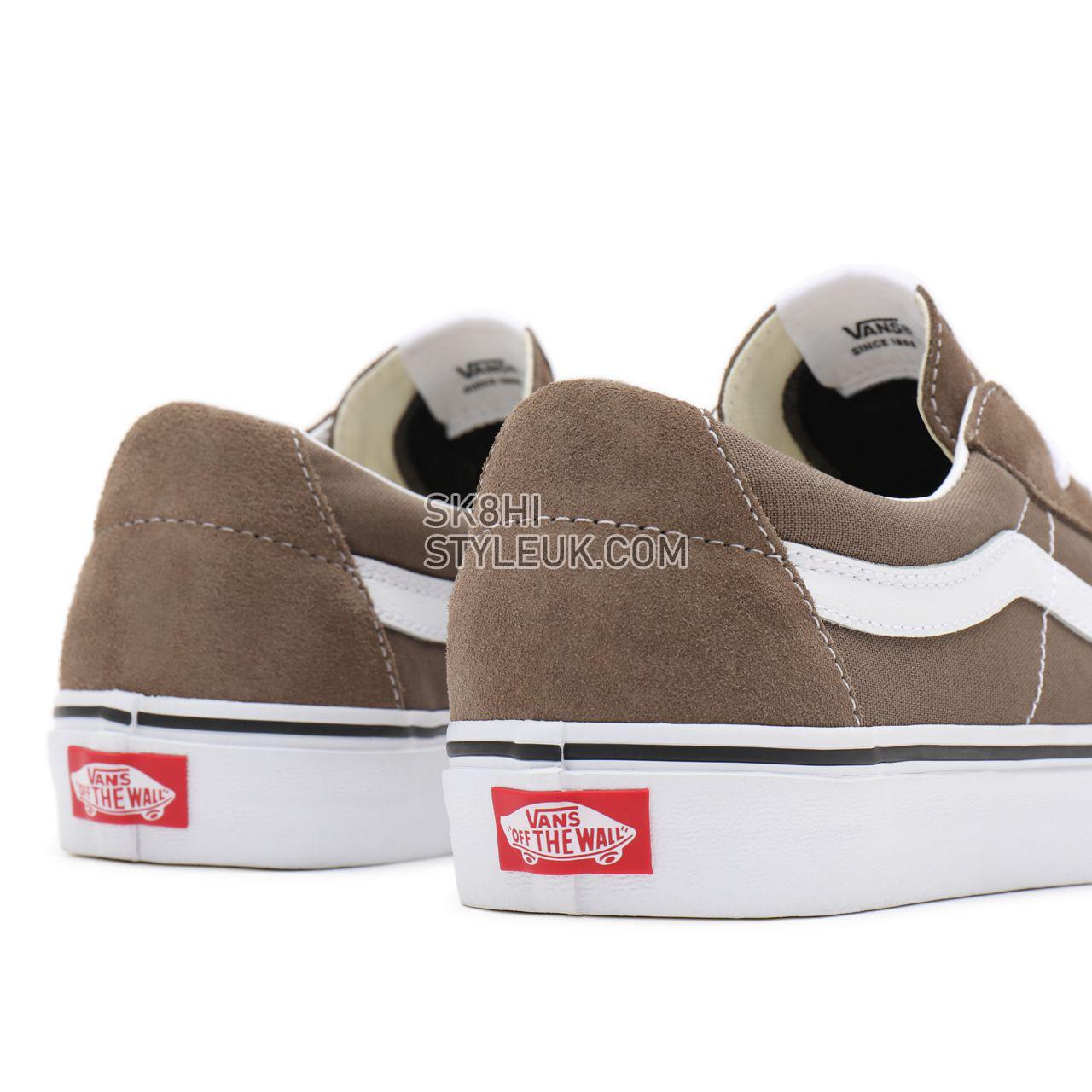 Vans Sk8-Low Brown Classic Mens Womens - walnut/true white VN0A4UUKA0N Shoes