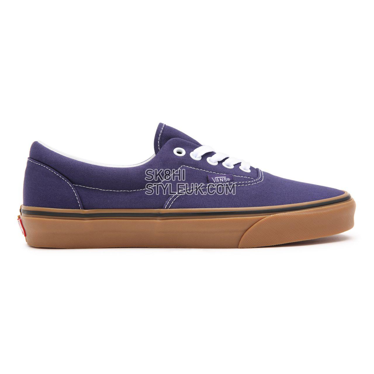 Vans Gum Era Purple Classic Mens Womens - (Gum) astral aura/true white VN0A54F19LZ Shoes