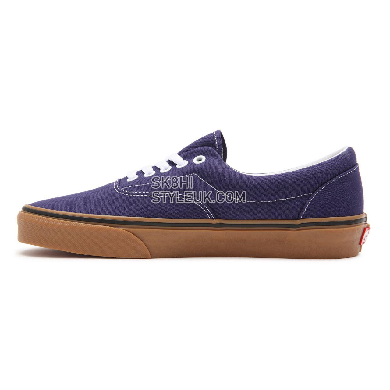 Vans Gum Era Purple Classic Mens Womens - (Gum) astral aura/true white VN0A54F19LZ Shoes