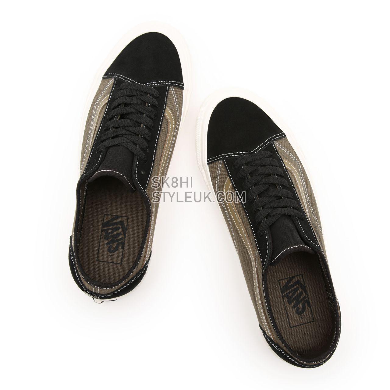 Vans World Code Old Skool Tapered Black Classic Mens Womens - (Vans World Code) black/grape leaf VN0A54F49YD Shoes