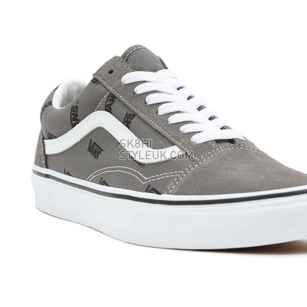 Vans Old Skool Grey Classic Mens Womens - (Vans) Pewter/Black VN0A5JMI90M Shoes