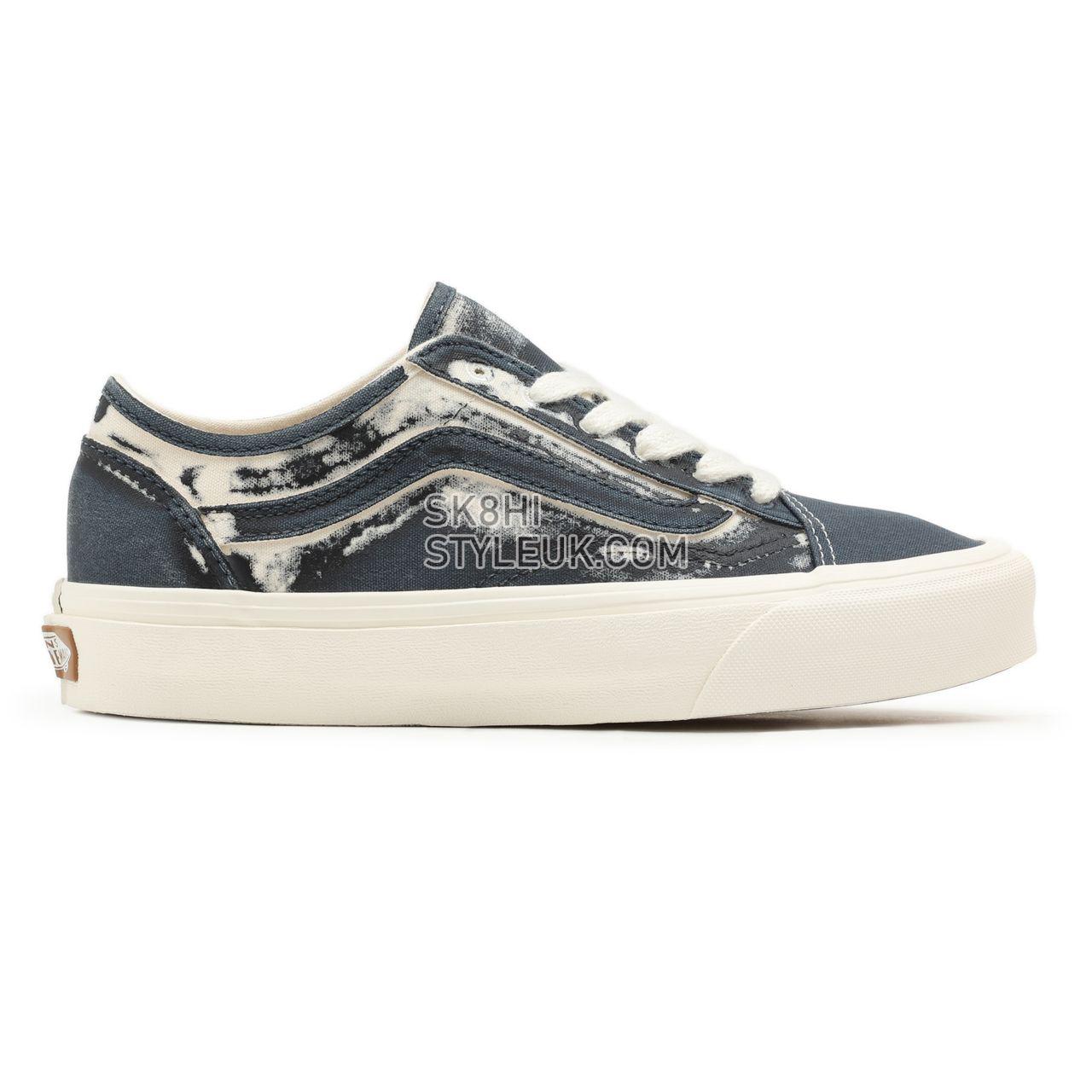 Vans Eco Theory Old Skool Tapered Blue Classic Mens Womens - (Eco Theory) Dress Blues/Natural VN0A54F48CP Shoes