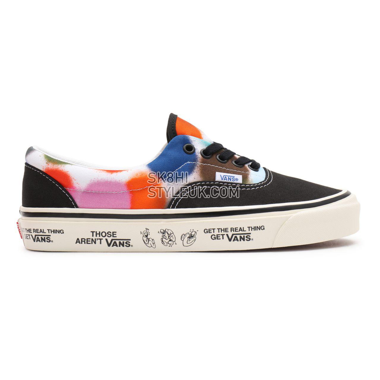 Vans Anaheim Factory Era 95 DX Multicolour Classic Mens Womens - (Anaheim Factory) spray spots/black VN0A2RR19MJ Shoes