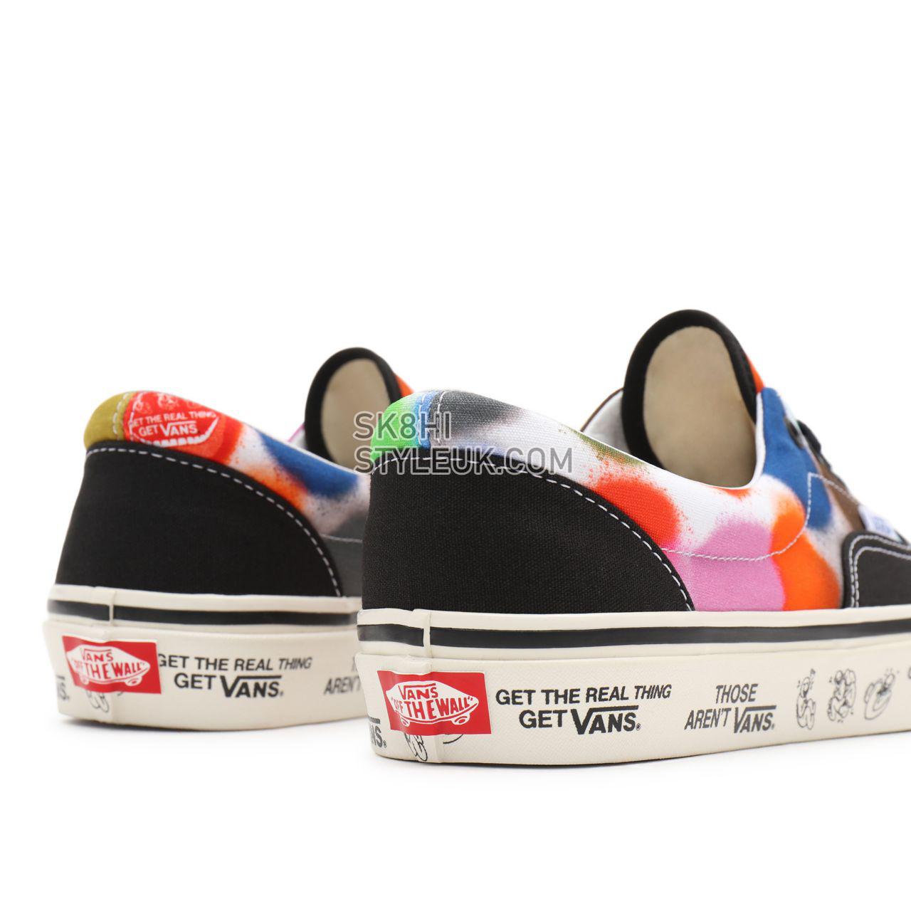 Vans Anaheim Factory Era 95 DX Multicolour Classic Mens Womens - (Anaheim Factory) spray spots/black VN0A2RR19MJ Shoes