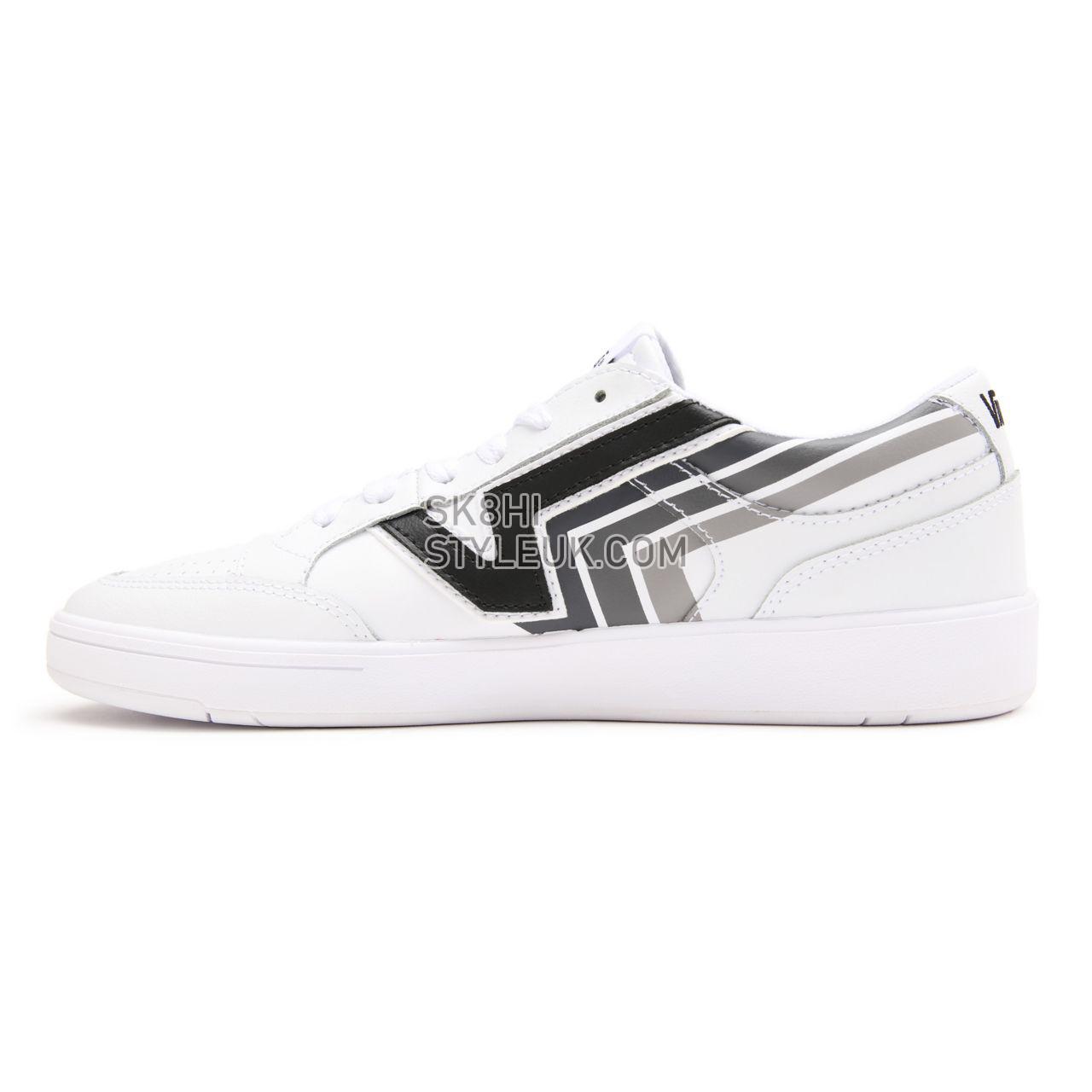 Vans Fader Lowland ComfyCush White Classic Mens Womens - (Fader) true white/black VN0A4TZY9P9 Shoes