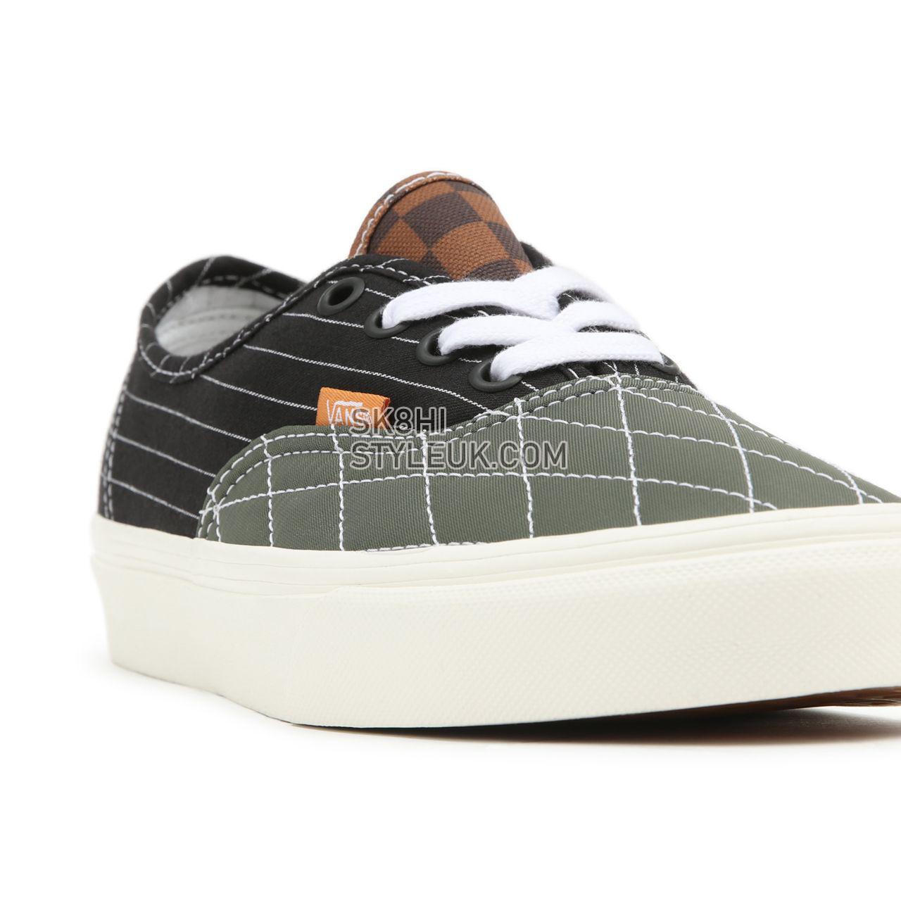 Vans Mixed Utility Authentic Multicolour Classic Mens Womens - (Mixed Utility) Pinstripe/Multi VN0A5KRD8D8 Shoes