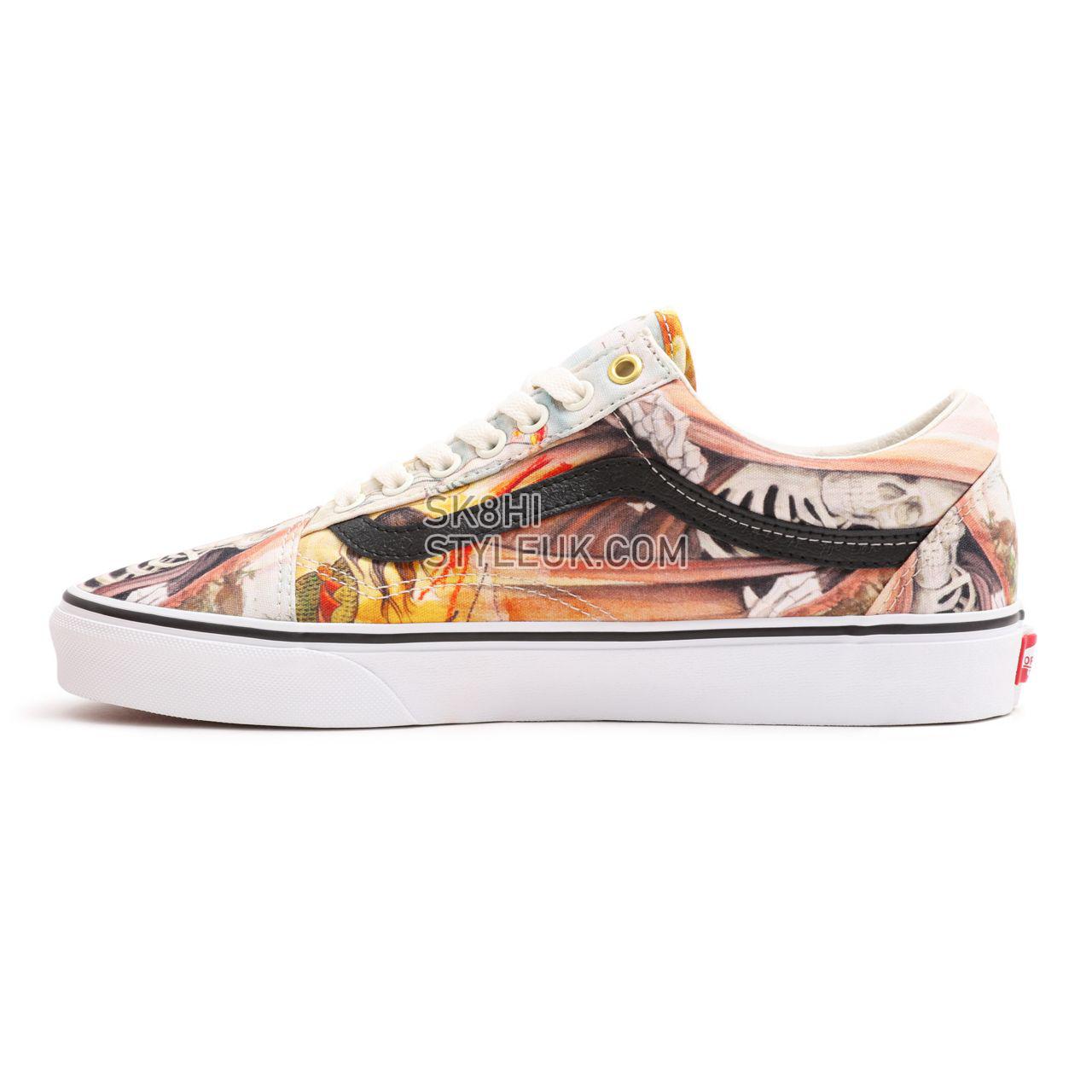 Vans OTW Gallery N. Kostechko Old Skool Multicolour Classic Mens Womens - (OTW Gallery N. Kostechko) allover repeat VN0A38G19FX 