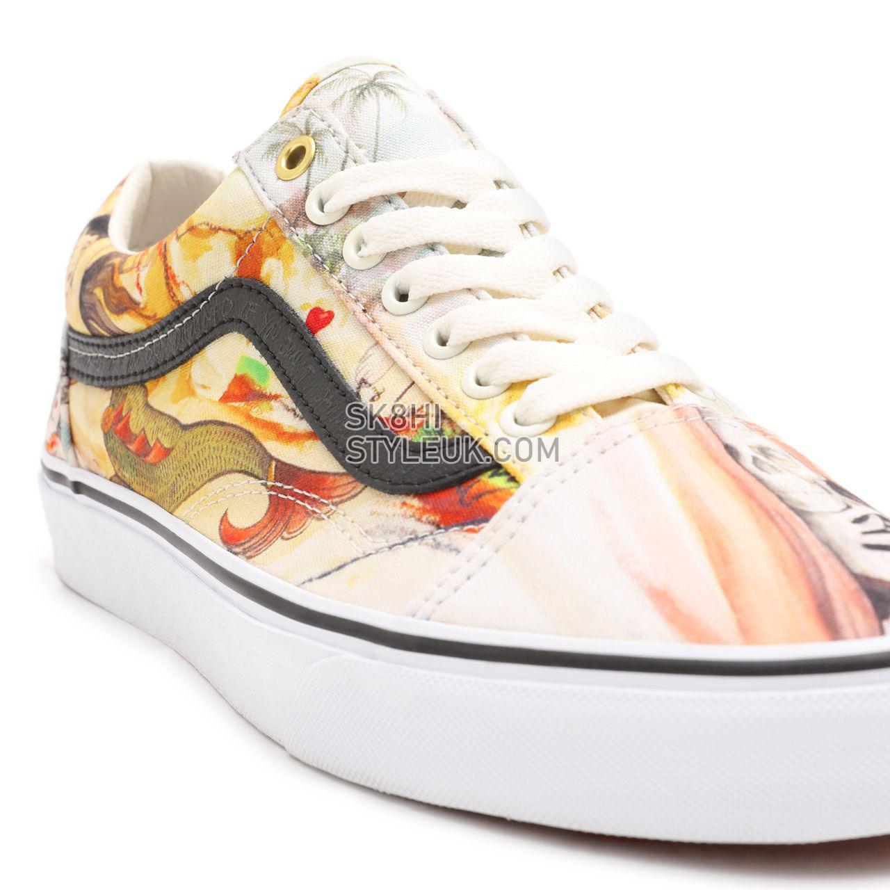 Vans OTW Gallery N. Kostechko Old Skool Multicolour Classic Mens Womens - (OTW Gallery N. Kostechko) allover repeat VN0A38G19FX 