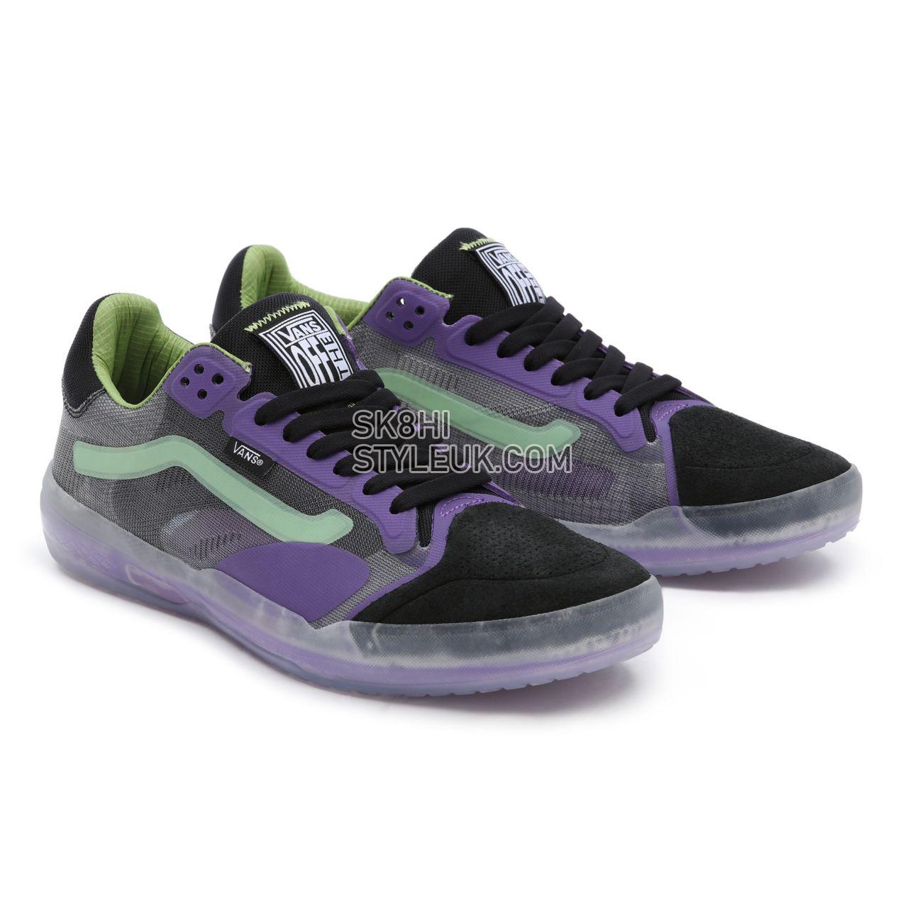 Vans Halloween Punk EVDNT RW UltimateWaffle Black Classic Mens Womens - (Halloween Punk) Black/Deep Lavender VN0A5DY5BCO Shoes