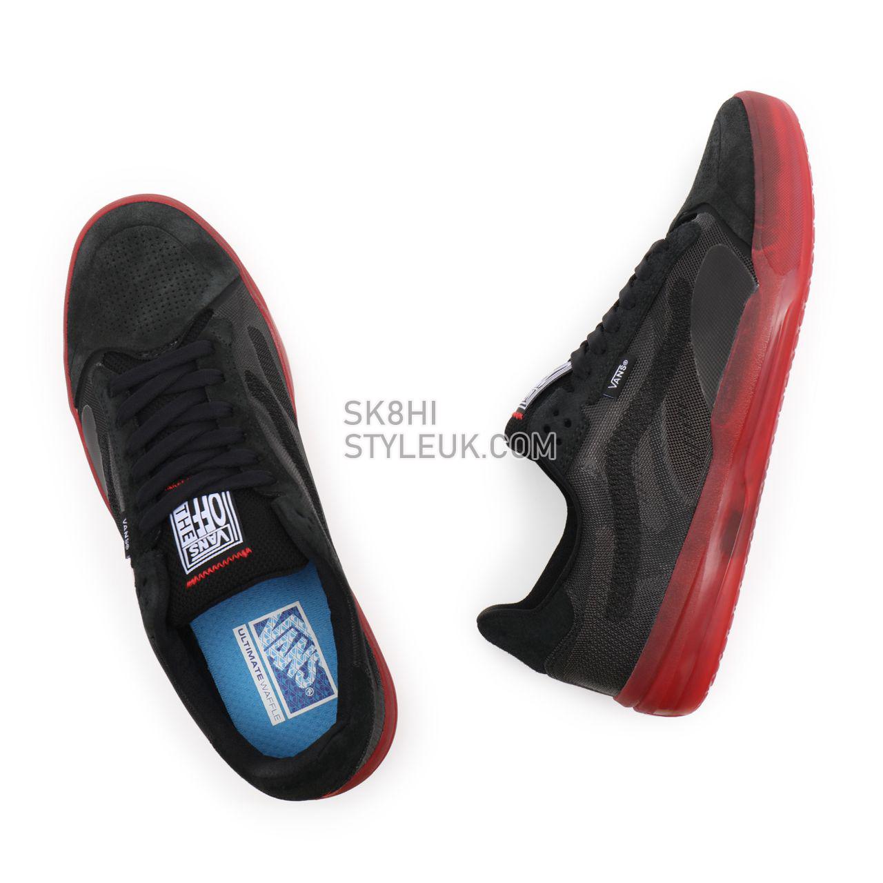 Vans Evdnt Ultimatewaffle Black Classic Mens Womens - Black/Red VN0A5DY7458 Shoes