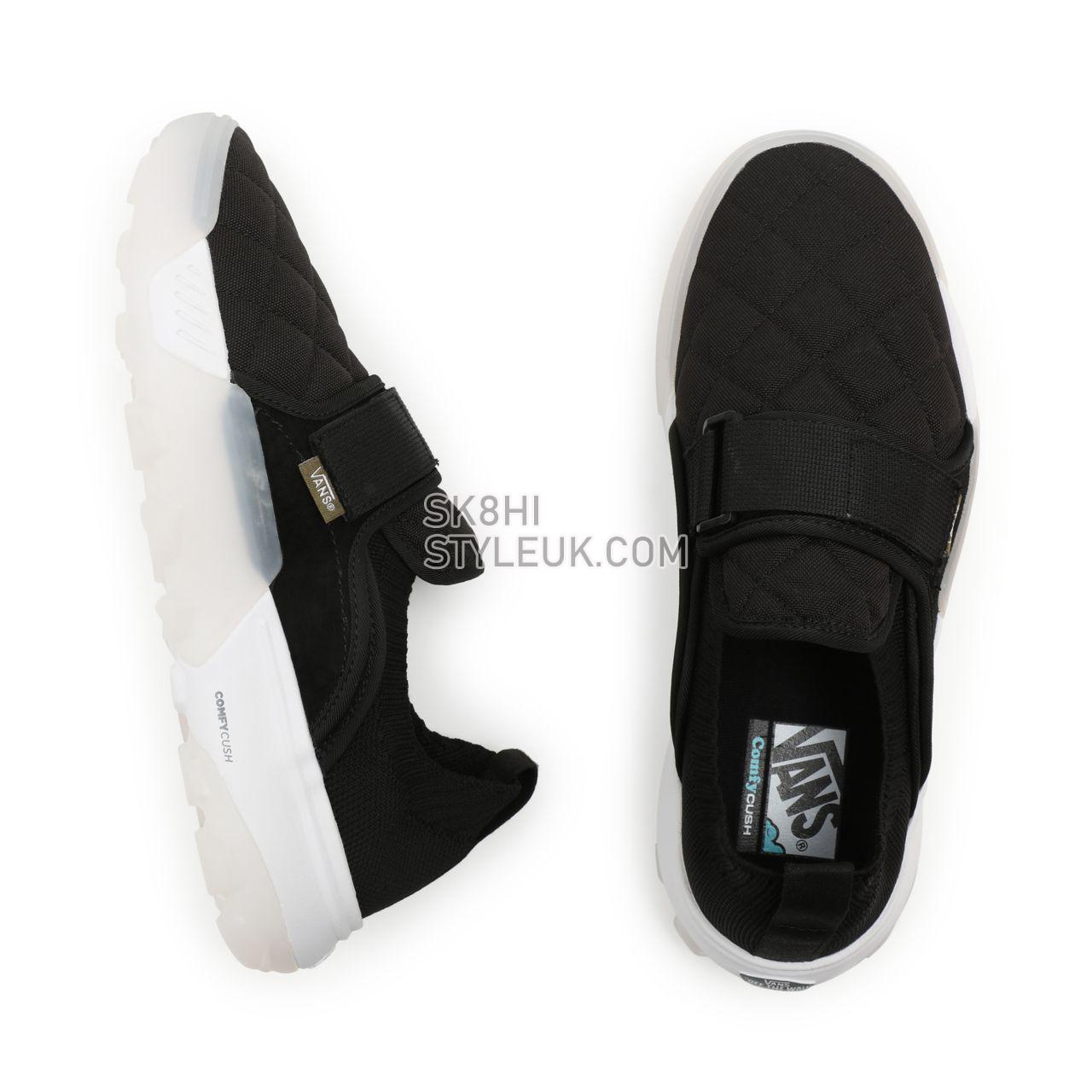 Vans Staple Coast ComfyCush Black Classic Mens Womens - (Staple) Black/True White VN0A5JMCOS7 Shoes