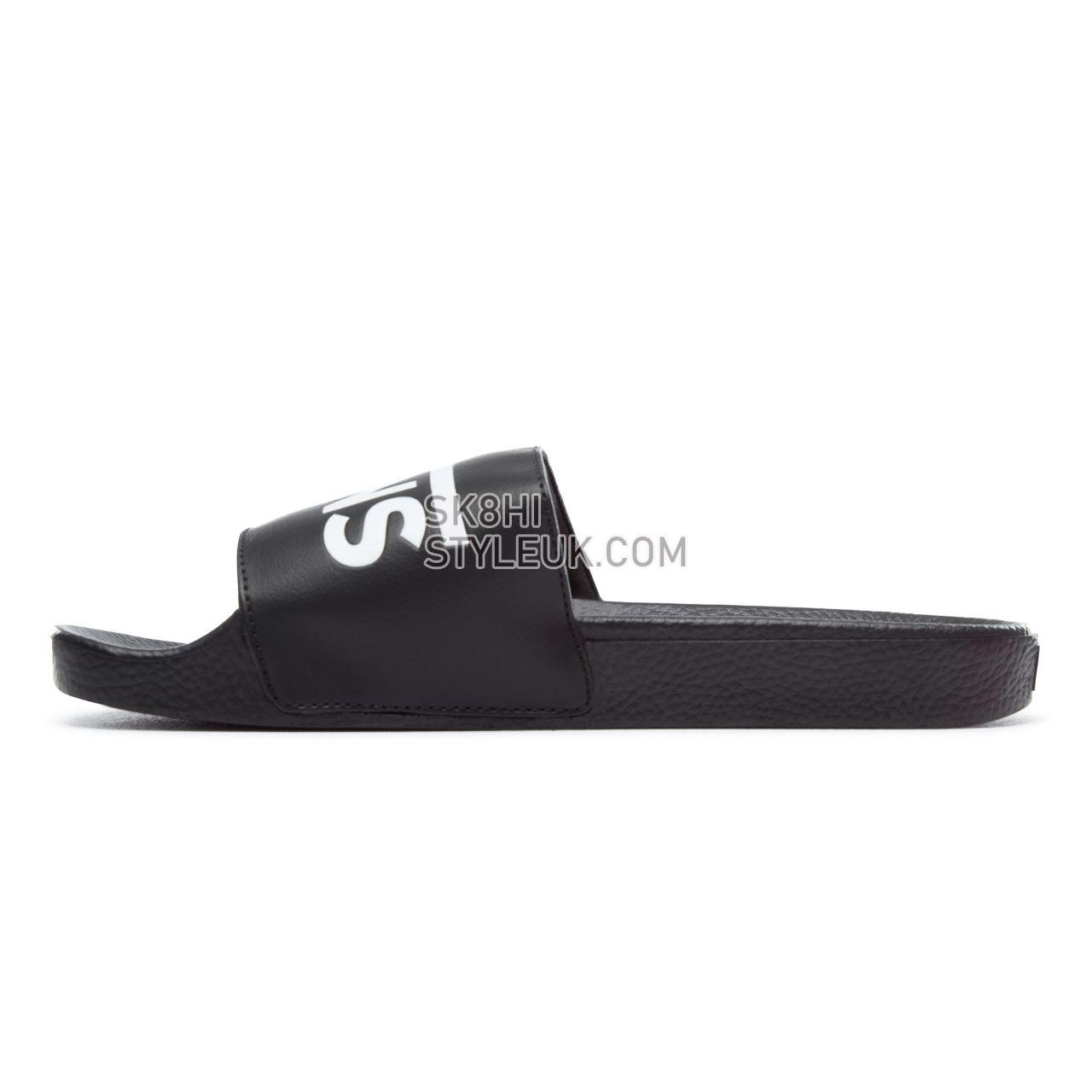 Vans Slide-On Sandals Mens Womens - Black V4KIIX6 Shoes