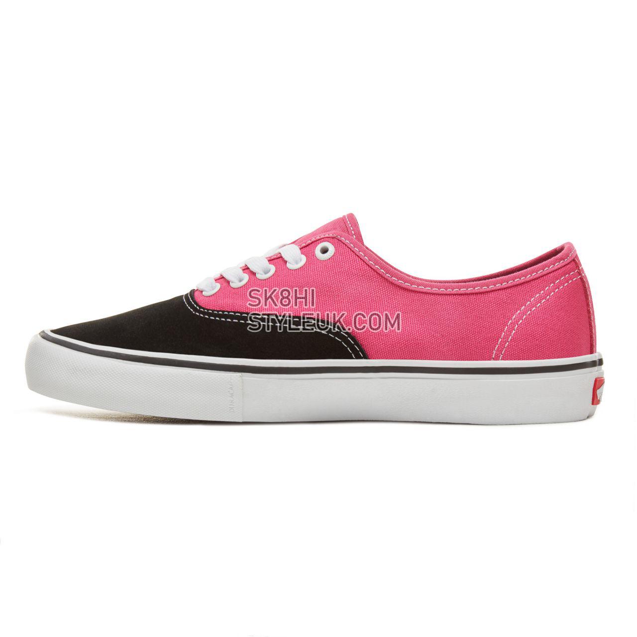 Vans Authentic Pro Classic Mens Womens - Black/Magenta V00Q0DKMN Shoes