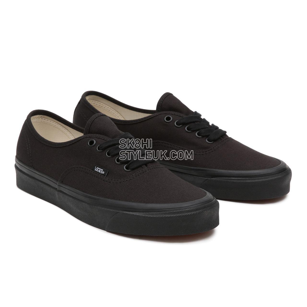 Vans Anaheim Factory Authentic 44 DX Black Classic Mens Womens - (Anaheim Factory) Og Black/Og Black VN0A38ENSTZ Shoes