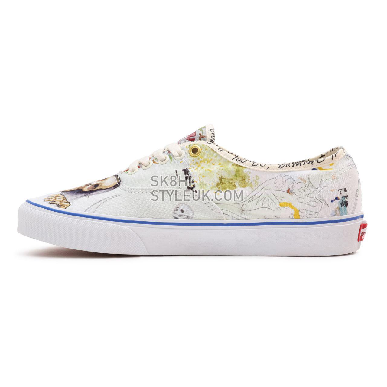 Vans OTW Gallery Authentic Multicolour Classic Mens Womens - (OTW Gallery N. Kostechko) allover repeat VN0A5HZS9FX Shoes