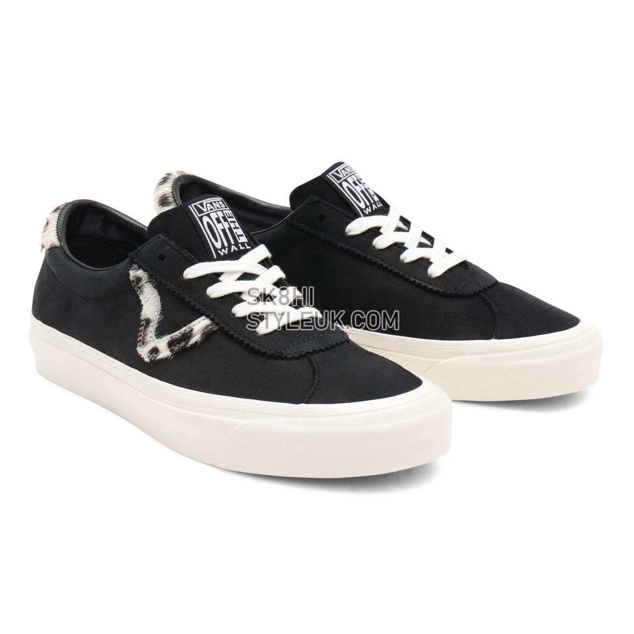 Vans Anaheim Factory Style 73 DX Black Classic Mens Womens - (Anaheim Factory) black/dalmatian VN0A3WLQA1O Shoes