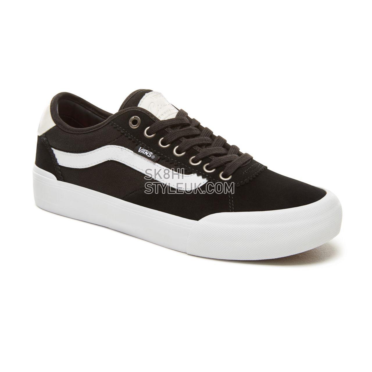 Vans Chima Pro 2 Classic Mens Womens - (Suede/Canvas) Black/White VN0A3MTIIJU Shoes