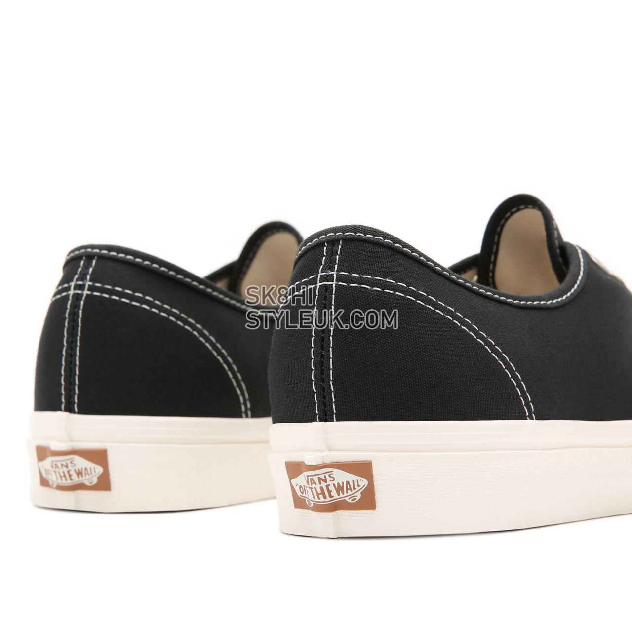 Vans Eco Theory Authentic Black Classic Mens Womens - (Eco Theory) black/natural VN0A5HZS9FN Shoes