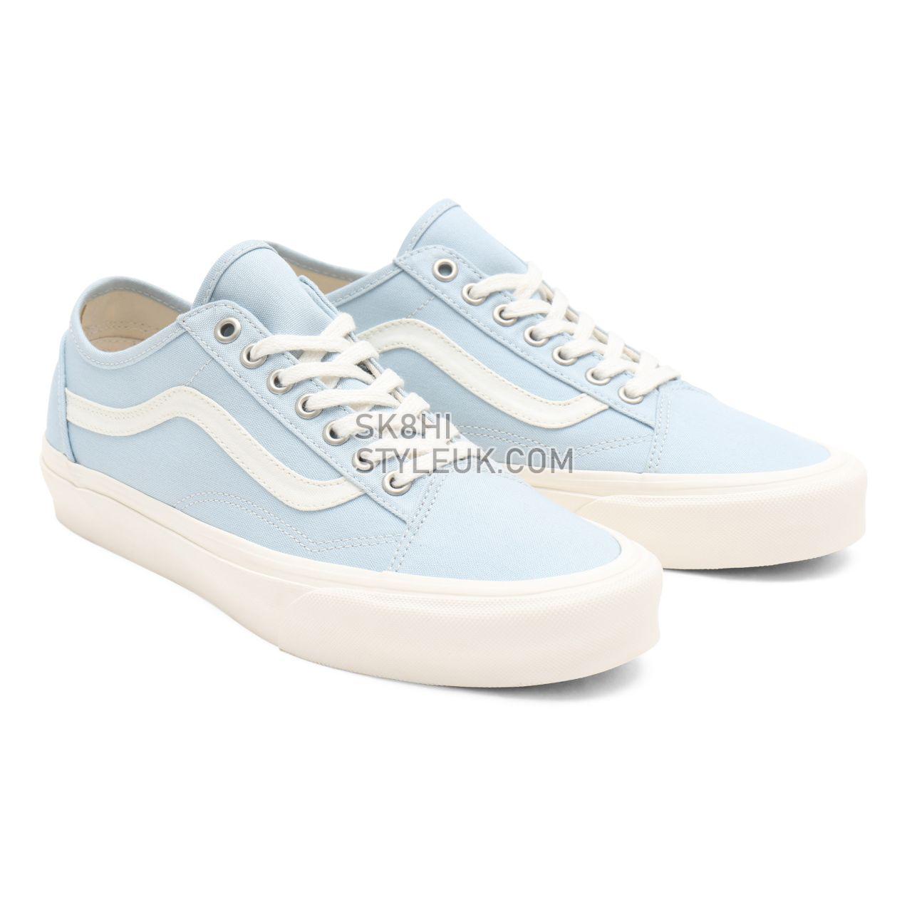 Vans Eco Theory Old Skool Tapered Blue Classic Mens Womens - (Eco Theory) winter sky/natural VN0A54F49FR Shoes