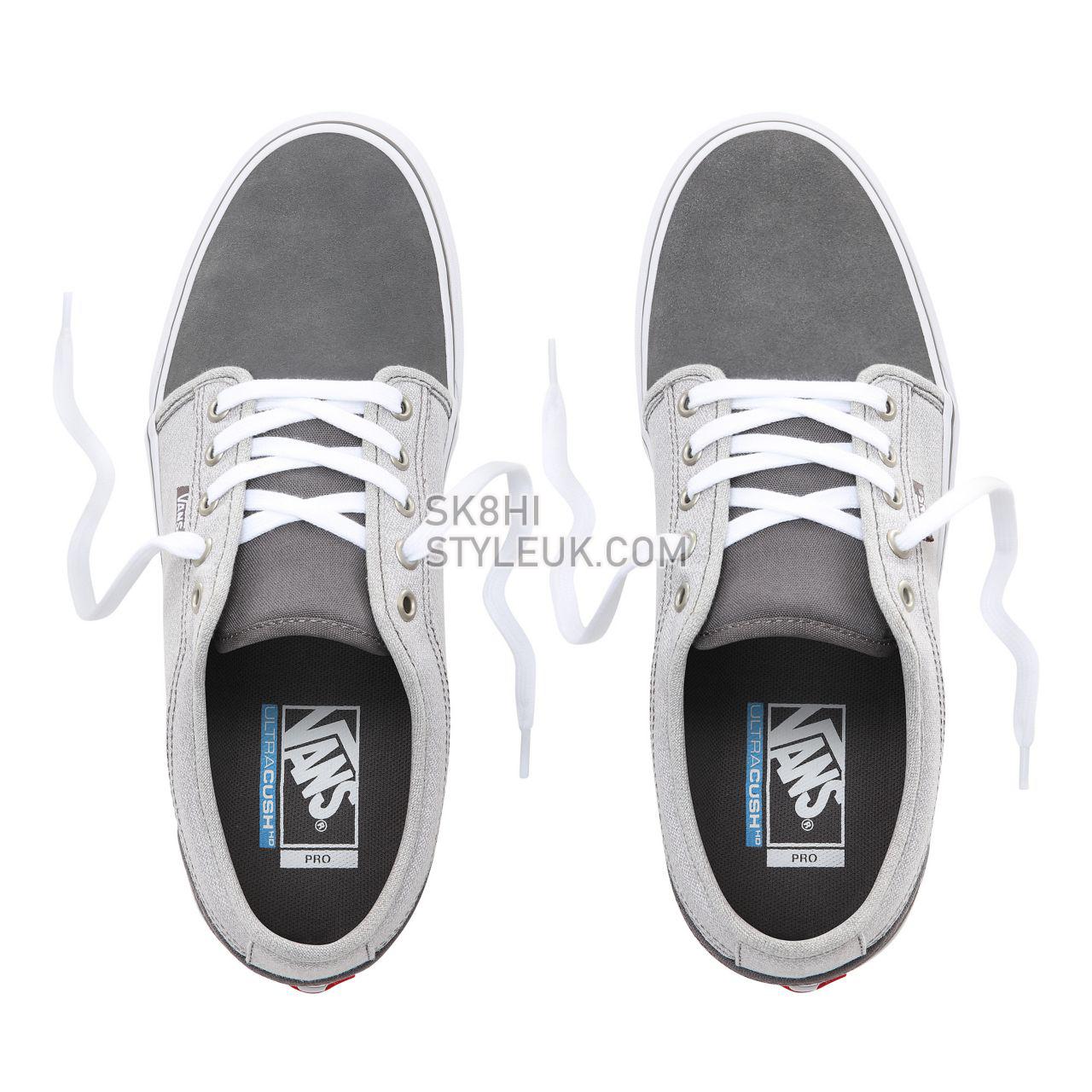 Vans Suiting Chukka Low Classic Mens Womens - (Suiting) Pewter/Frost Gray VA38CGU1J Shoes