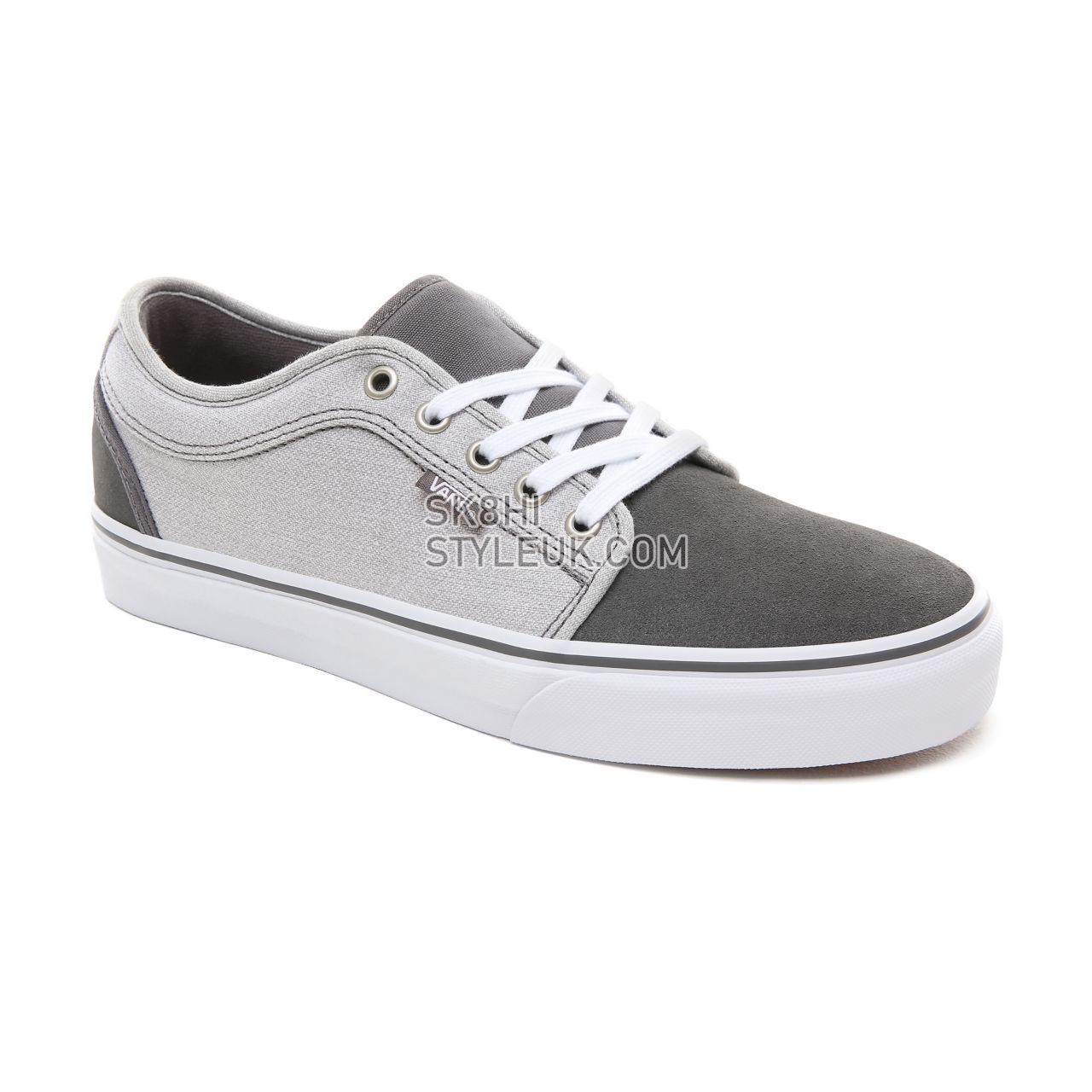 Vans Suiting Chukka Low Classic Mens Womens - (Suiting) Pewter/Frost Gray VA38CGU1J Shoes